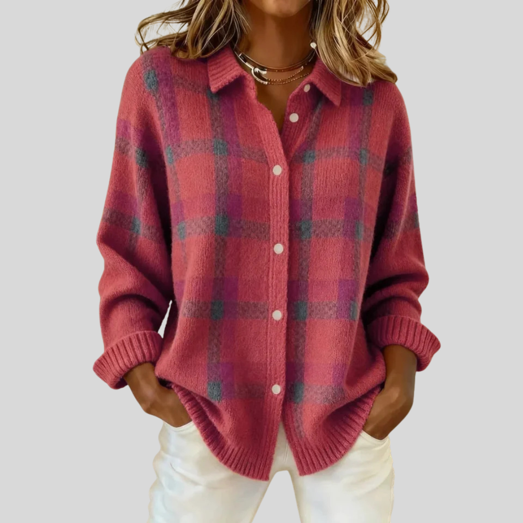 Francesca™ | Retro Ruit Trui