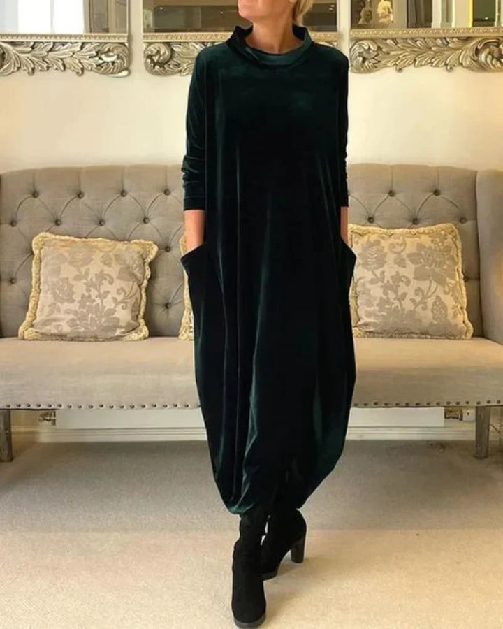 Arianna | Elegant Stylish High-Neck Dress
