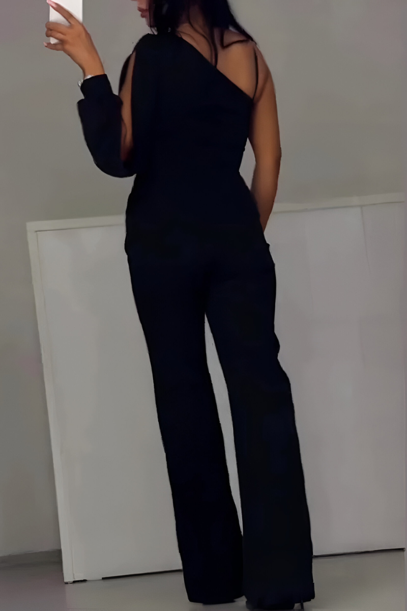 Victoria | Signature Wide-Leg Jumpsuit | Modern Elegance