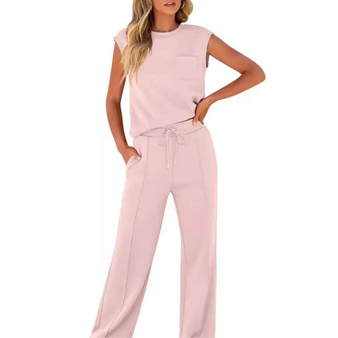 Olivia™ – Casual Summer Soft Lounge Co-Ord
