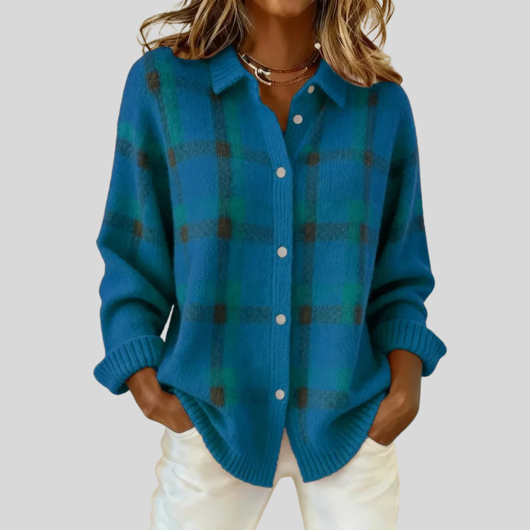 Francesca™ | Retro Ruit Trui