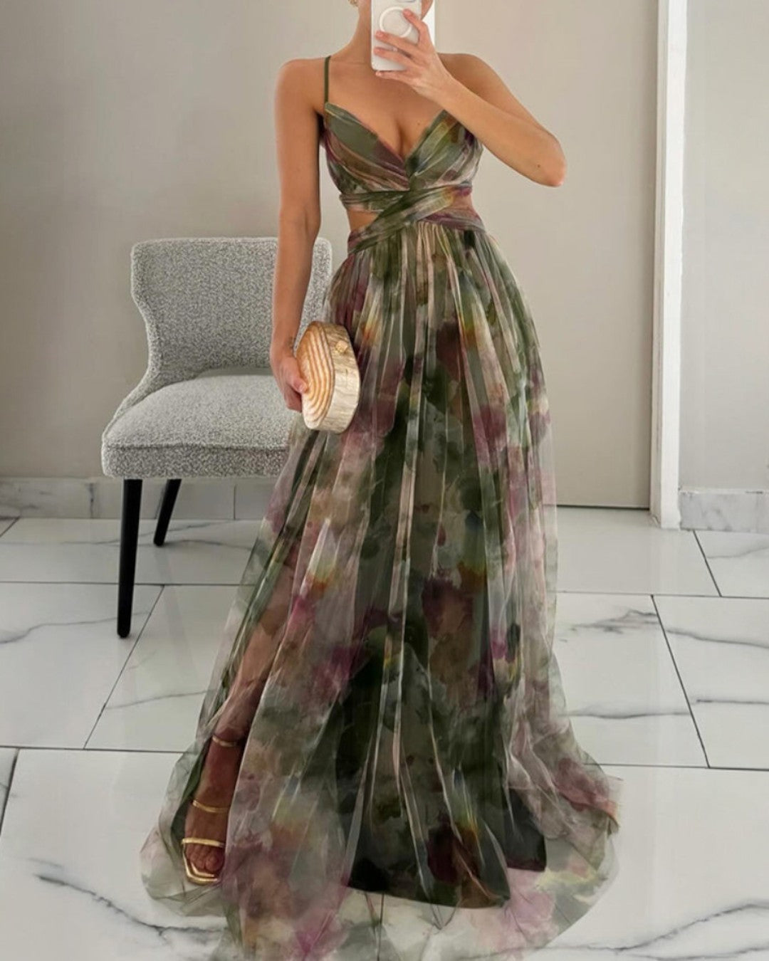 Jasmin | Floral Elegance Maxi Dress (LIMITED EDITION!)