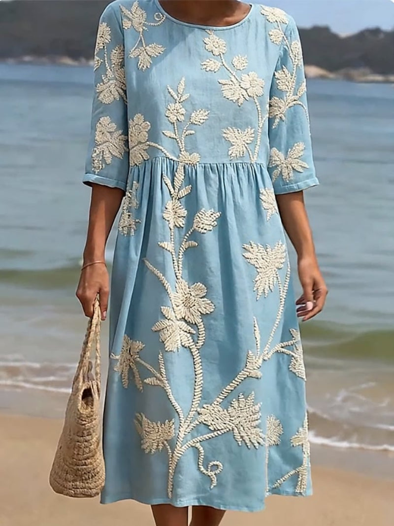 Sophie | Embroidered Vintage Dress