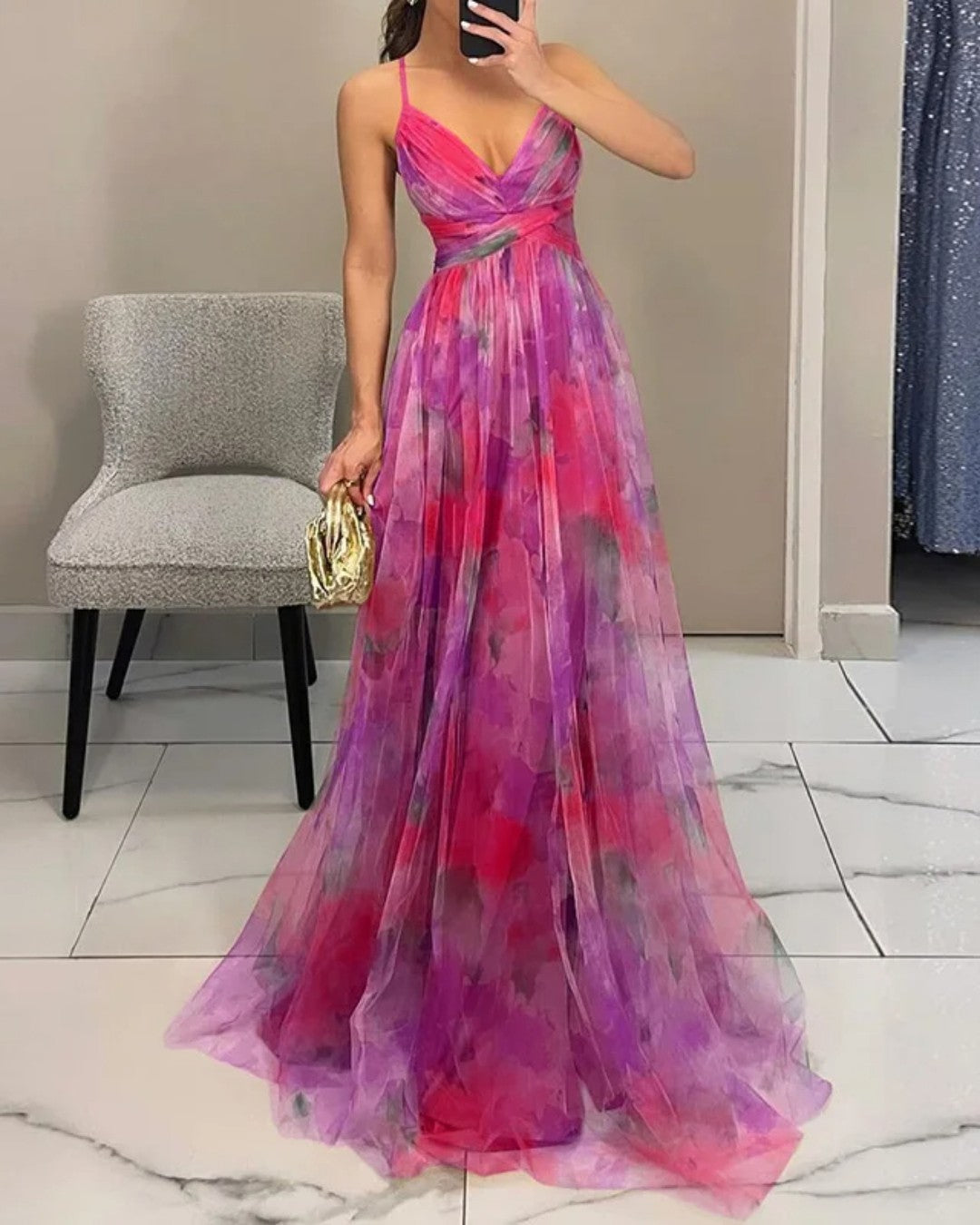 Jasmin | Floral Elegance Maxi Dress (LIMITED EDITION!)