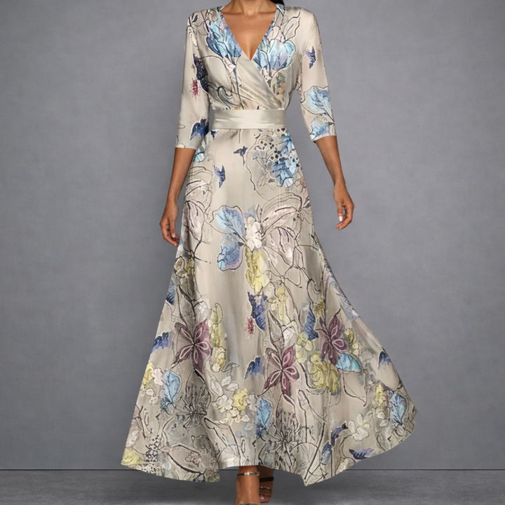 Alice™  | Elegant Flowing Maxi Dress