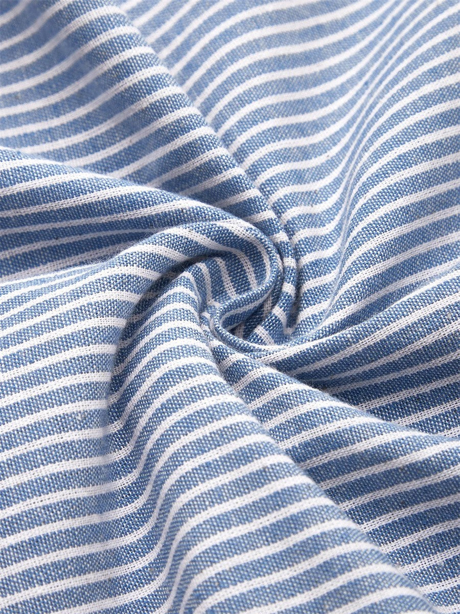 Wanda | Effortless Striped Midi Dress
